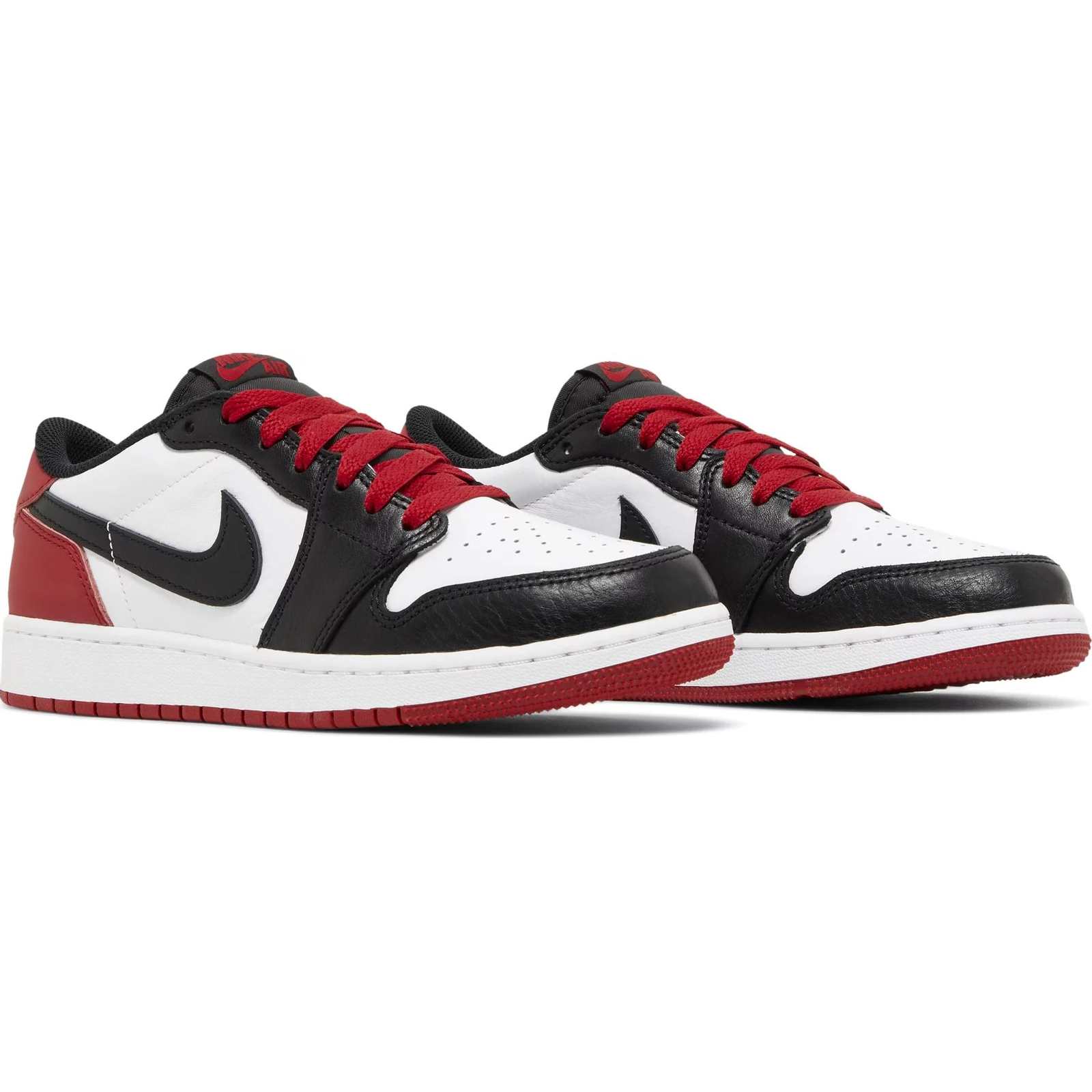 Air jordan 1 low gs black toe online