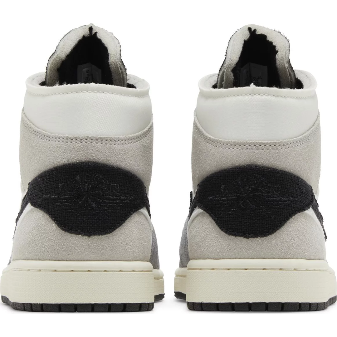 Nike Air Jordan 1 Mid SE Craft White Cement Grey Black