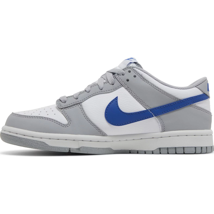 Nike Dunk Low Mini Swoosh Wolf Grey Game Royal (GS)