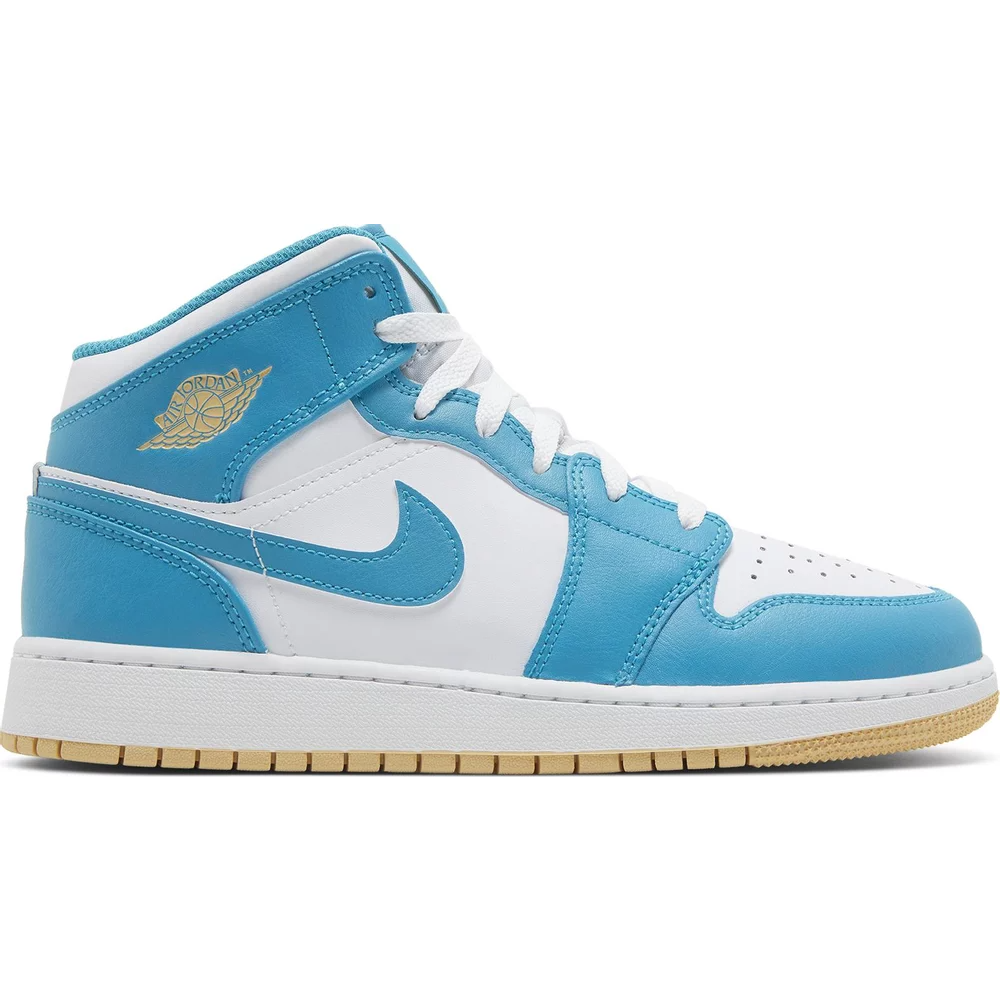 Nike Air Jordan 1 Mid Aquatone (GS)