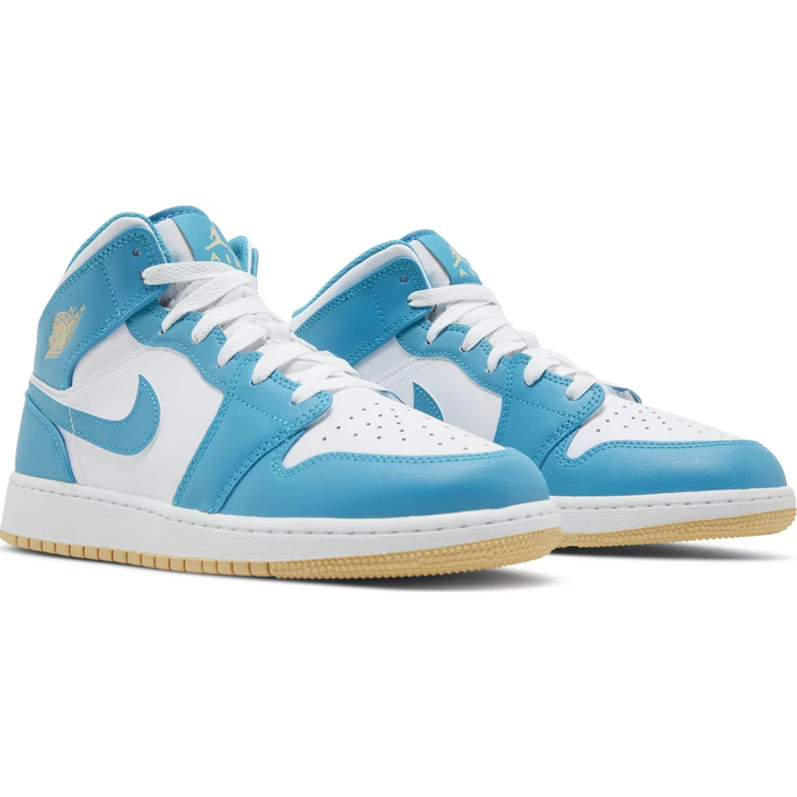 Nike Air Jordan 1 Mid Aquatone (GS)