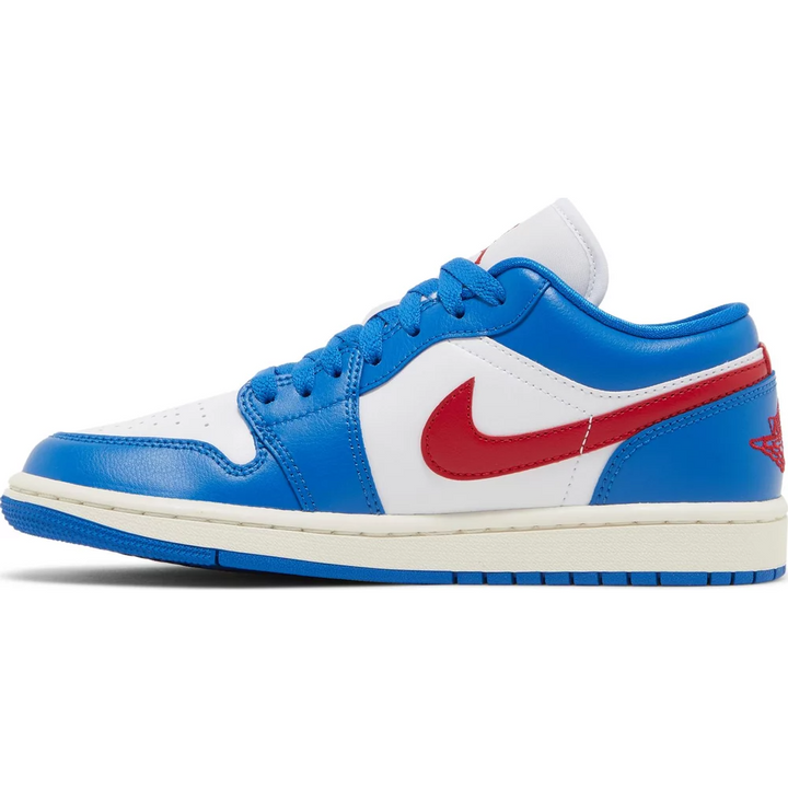 Nike Air Jordan 1 Low Sport Blue Gym Red (W)