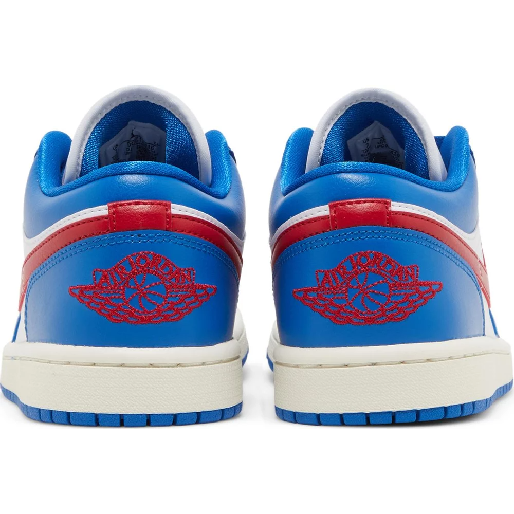 Nike Air Jordan 1 Low Sport Blue Gym Red (W)