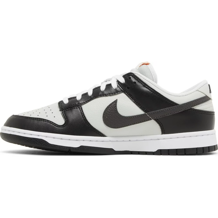 Nike Dunk Low Retro Grey Black Orange Mini Swoosh