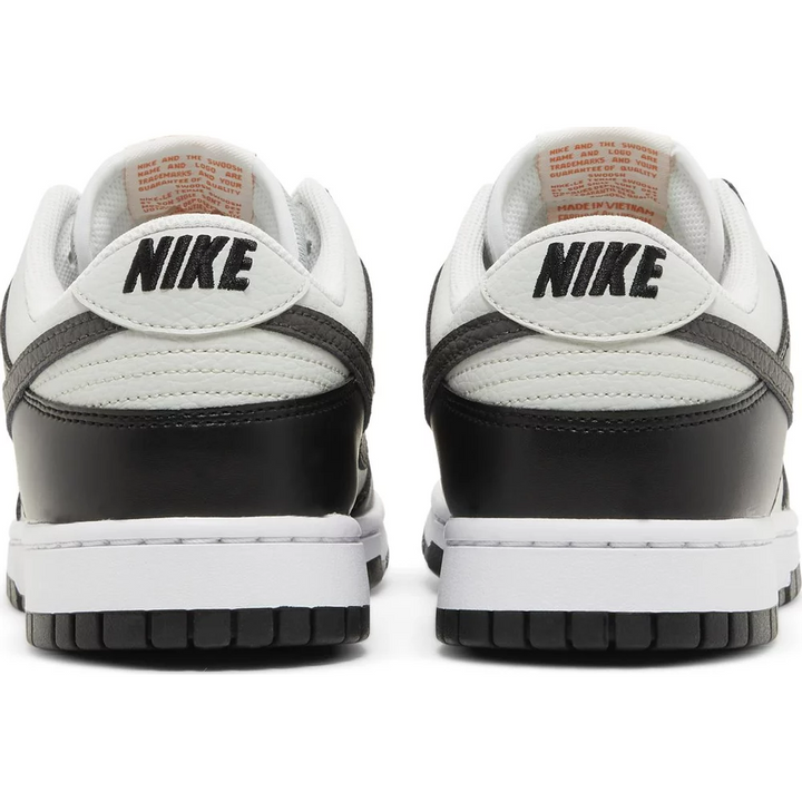 Nike Dunk Low Retro Grey Black Orange Mini Swoosh