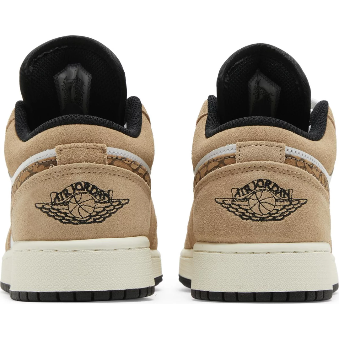 Nike Air Jordan 1 Low SE Brown Elephant (GS)