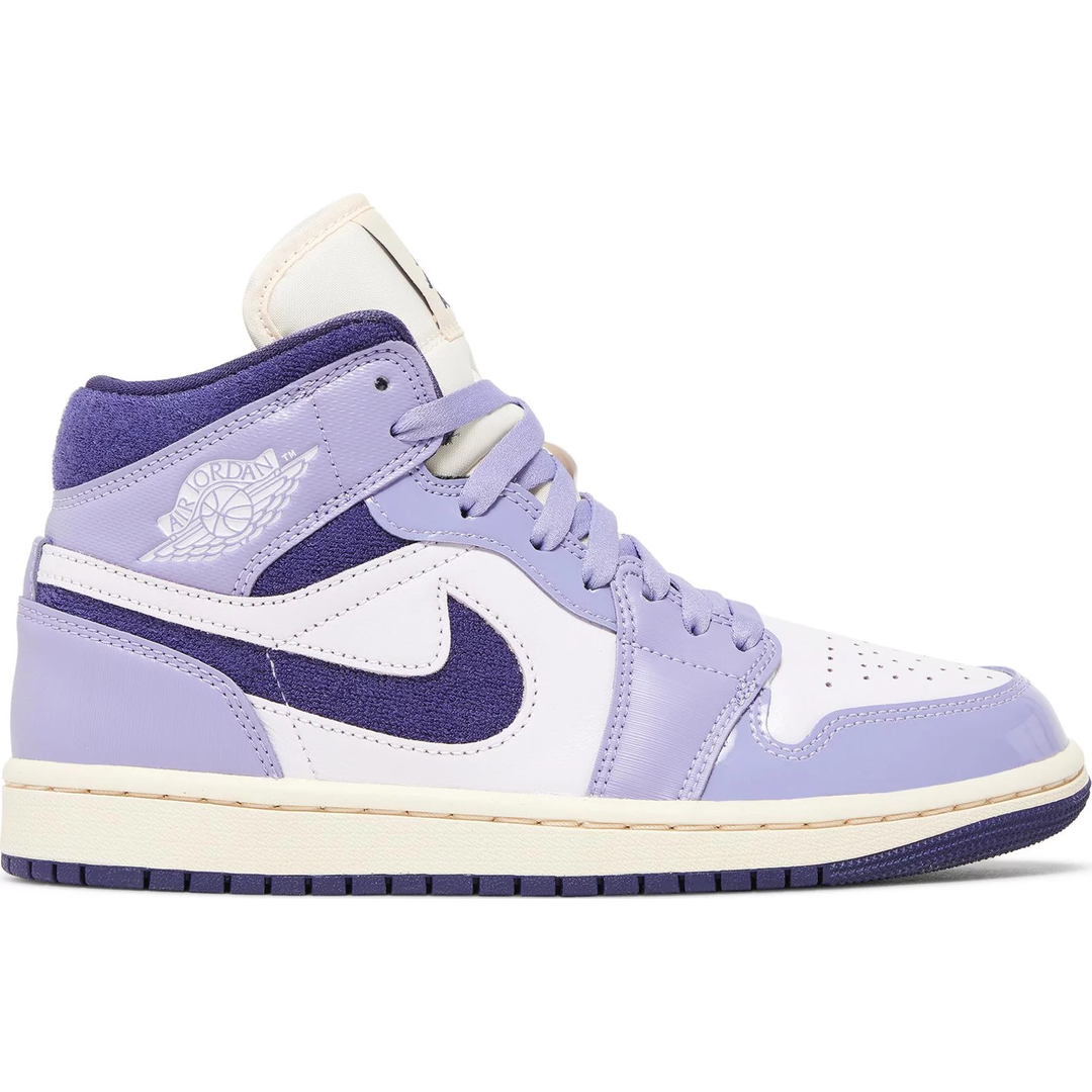 Nike Air Jordan 1 Mid SE Chenille Sky J Light Purple (W)