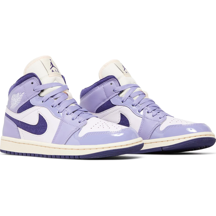 Nike Air Jordan 1 Mid SE Chenille Sky J Light Purple (W)