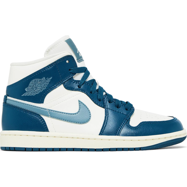 Nike Air Jordan 1 Mid 'Sail Ozone Blue' (W)