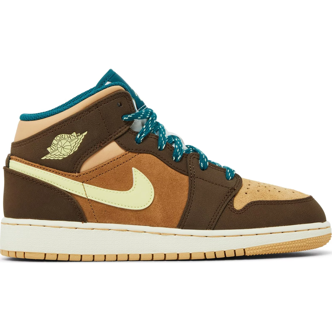 Nike Air Jordan 1 Mid Cacao Wow (GS)