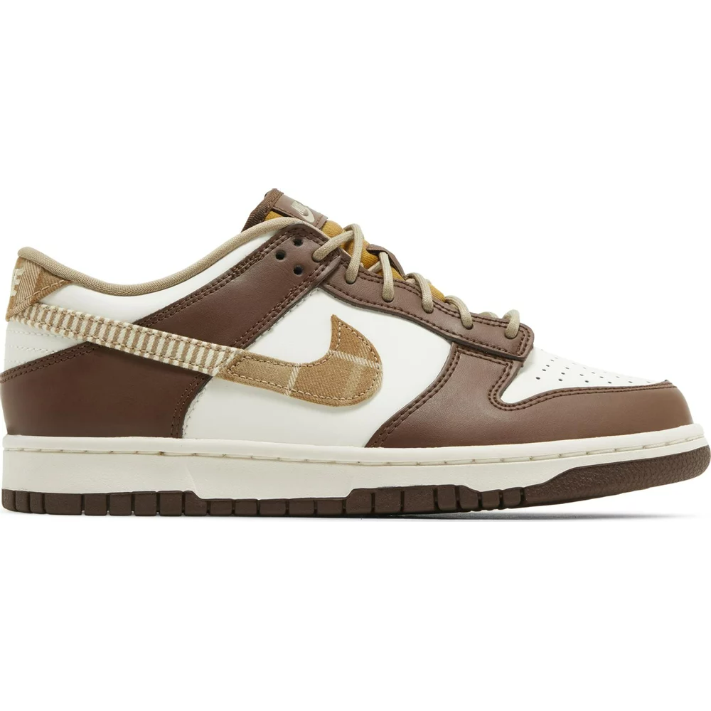Nike Dunk Low 'Plaid Brown' (GS)