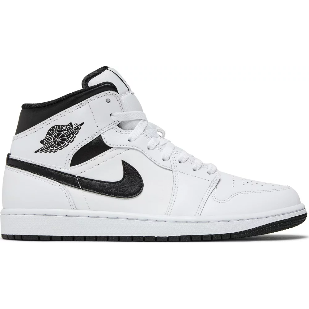 Nike Air Jordan 1 Mid 'White Black'