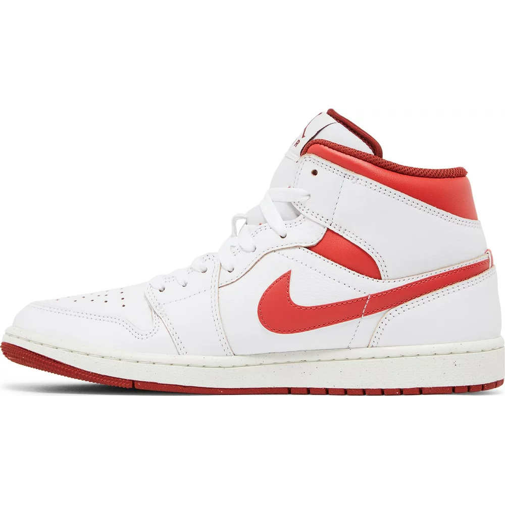 Nike Air Jordan 1 Mid SE 'White Dune Red'