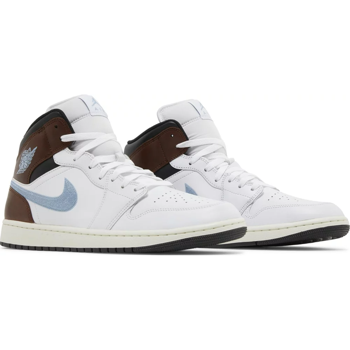 Nike Air Jordan 1 Mid SE 'Brown Blue Grey'