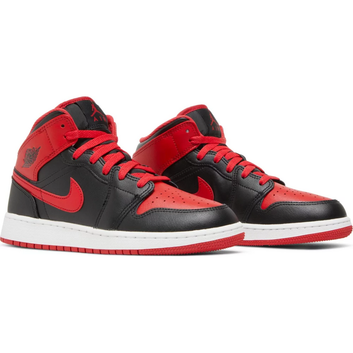 Nike Air Jordan 1 Mid Alternate Bred (2022) (GS)