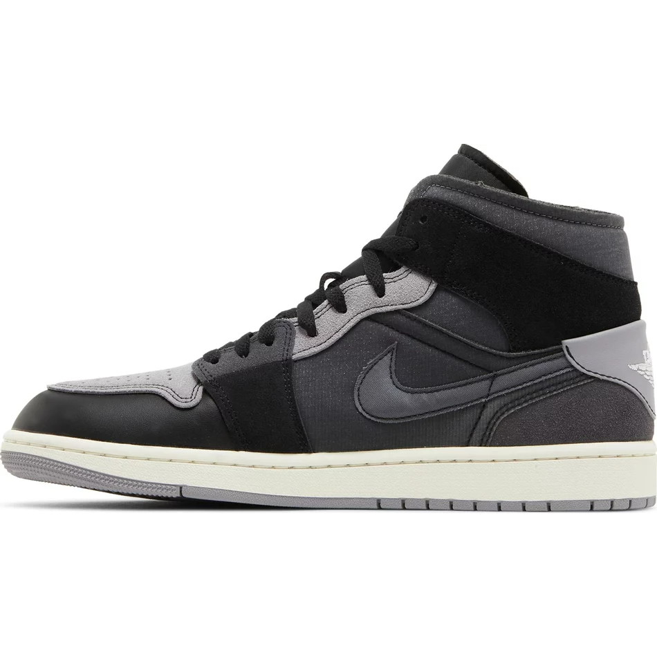 Jordan 1 black dark hot sale grey