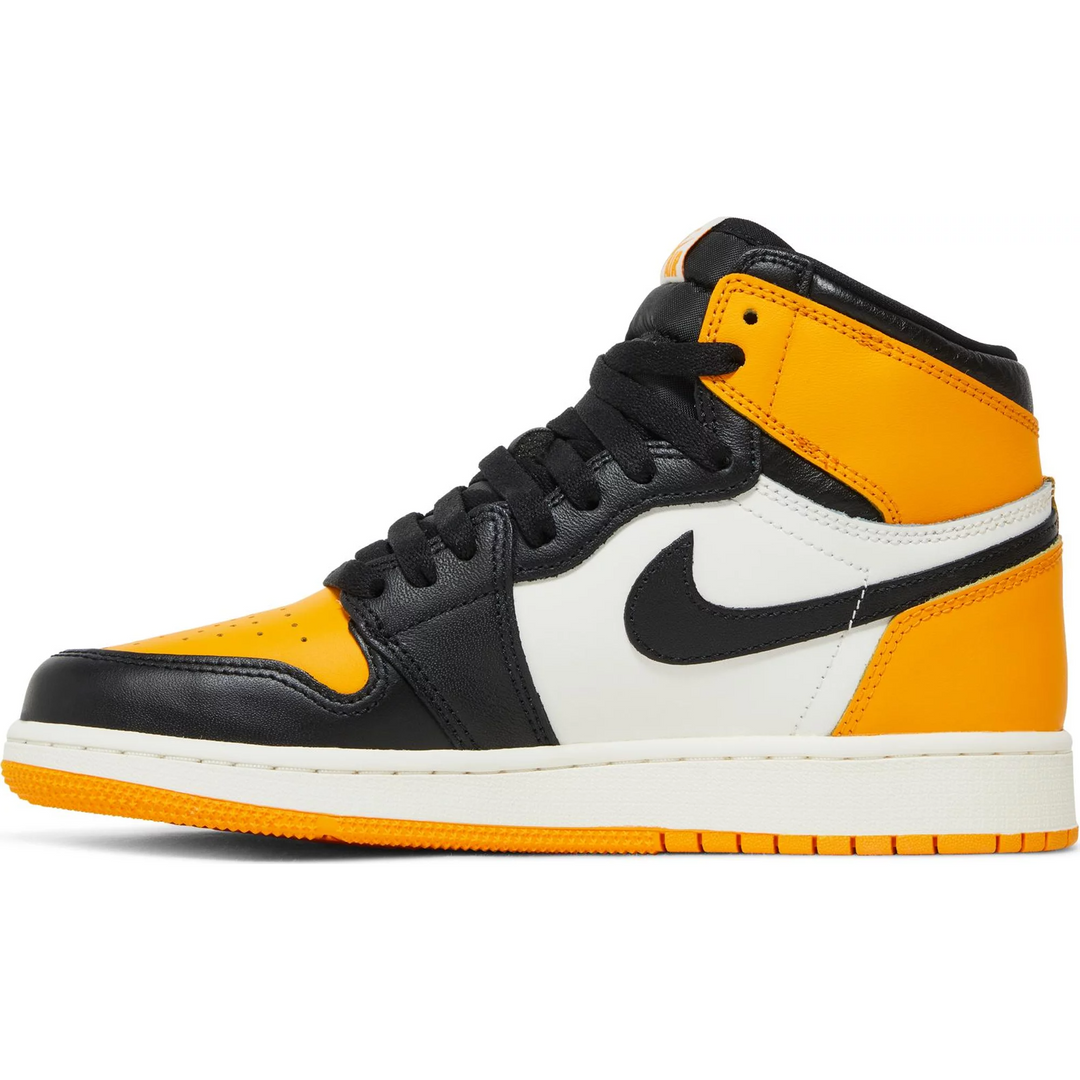 Nike Air Jordan 1 Retro High OG Yellow Toe / Taxi (GS)