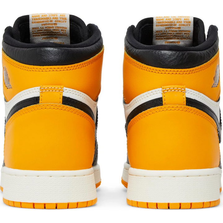 Nike Air Jordan 1 Retro High OG Yellow Toe / Taxi (GS)