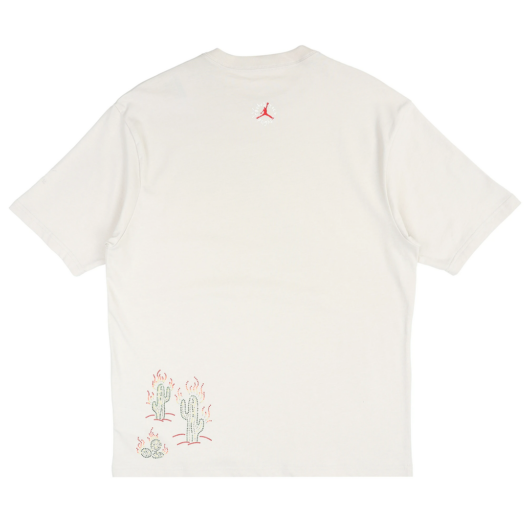 Jordan x Travis Scott Flight Graphic Shirt Orewood Cream
